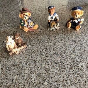 Nautical Bear Figurine Set-1 a Collector’s